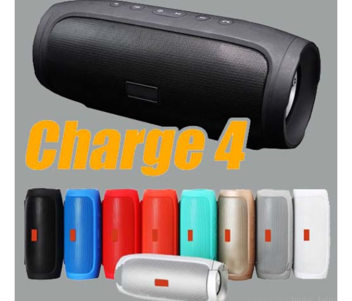 Charge 4 Portable Wireless Bluetooth Super Bass Stereo Speaker with Aux, Micro SD ,USB Flash and FM Radio Support PWBS4 Assorted - Zoom Image 3