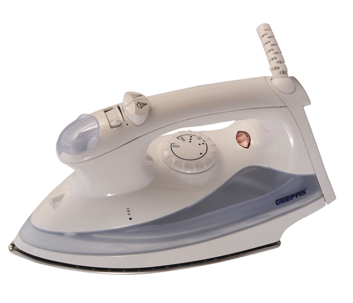 Geepas GSI7703 1600W Steam Iron - Grey and White - Zoom Image