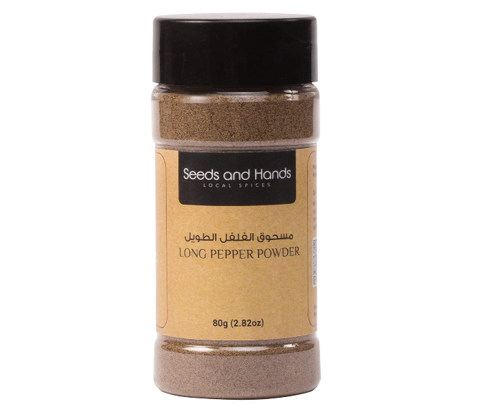 Seeds and Hands 80g Wayanad Long Pepper  Thippili Pipali Powder - Zoom Image