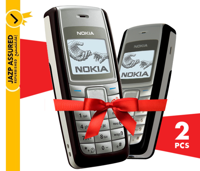 Nokia 1112 Mobile Phone 2 Pcs Bundle (Refurbished) - Zoom Image 5