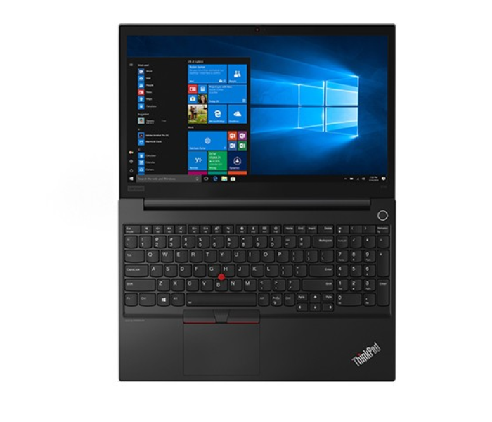 Lenovo ThinkPad E15 20RD007XAD 15.6inch FHD Intel Core i5 8GB RAM 1TB HDD 2GB AMD Radeon Graphics DOS English Arabic Keyboard Laptop with Free Carry Bag - Black - Zoom Image 4