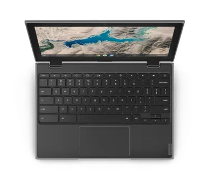 Lenovo 100E Chromebook 11.6 Inch AMD A4 4 GB RAM 32 GB eMMC AMD Radeon Graphics Chrome OS - Black - Zoom Image 4