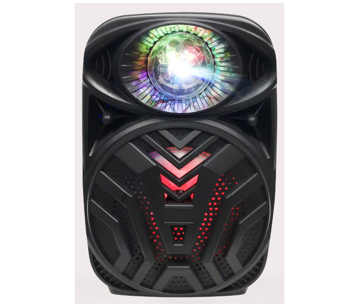 Cosmic Bluetooth Speaker With Magic Lamp Projector - Black - Zoom Image