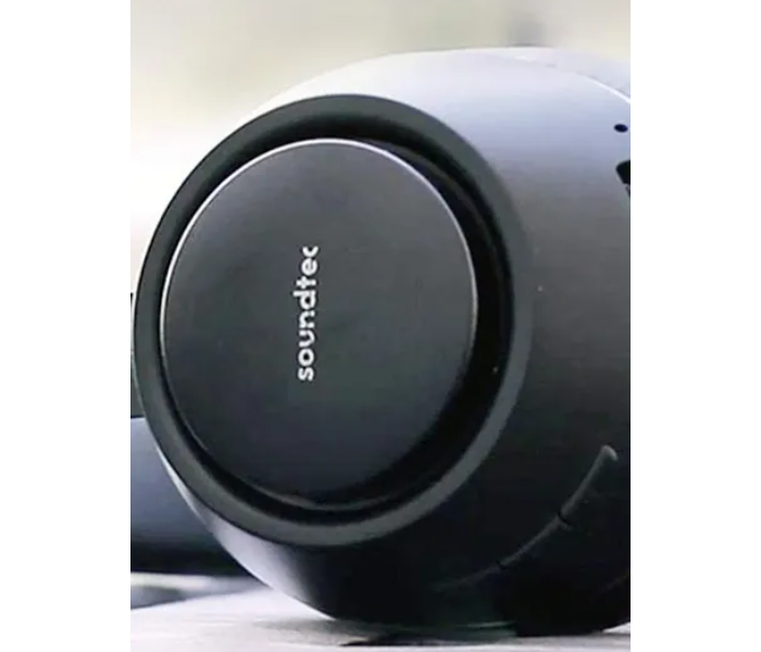 Porodo Bluetooth Wireless On-Ear Headphone - Black - Zoom Image 2