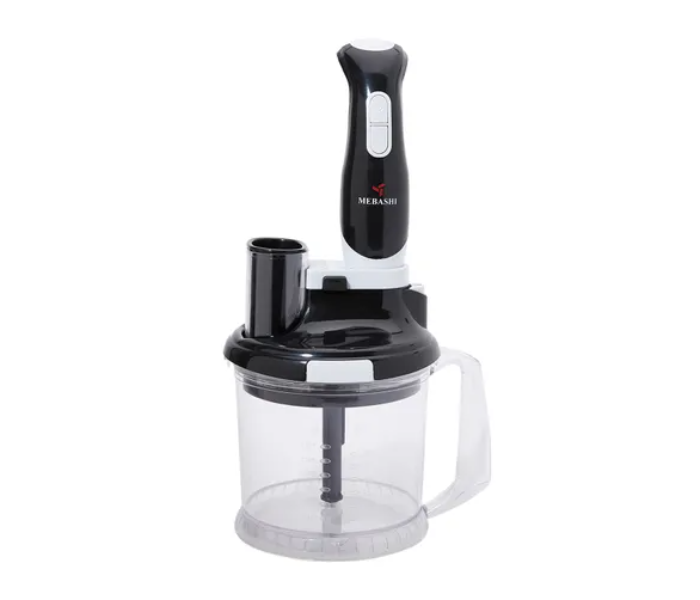 Mebashi ME-HBL1001B 450W 12-in-1 Hand Blender - Black and Silver - Zoom Image 2