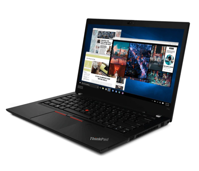 Lenovo T14 20S0001FUE 14 Inch Intel Core i7 10510U Processor 16GB RAM 512-SSD VGA-2GB Graphics Windows 10 Pro - Black - Zoom Image 2