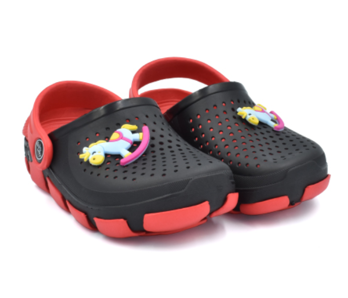 Casual XS10-2 EU22 Children Crocks - Black and Red - Zoom Image 1