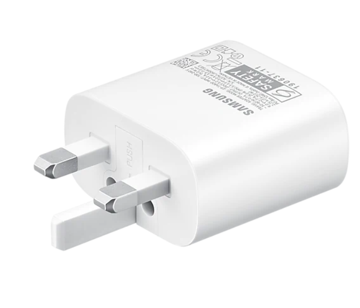 Samsung 25W Travel Adapter Without Cable - White - Zoom Image 4