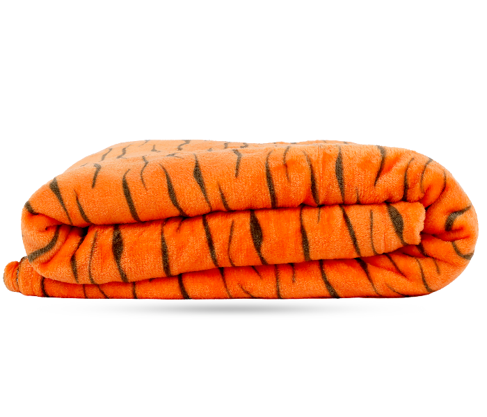 Para John Parry Life PLBL7039 Single Fleece Blanket - Orange - Zoom Image 1