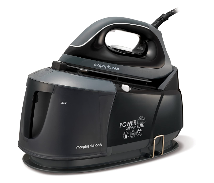 Morphy Richard 332001 Power Steam Elite Generator Iron 5 Bar with Surge - Grey - Zoom Image 1