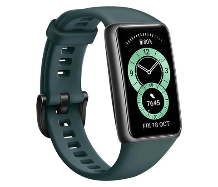 Huawei Band 6 With SpO2 Tracking - Forest Green - Zoom Image 3