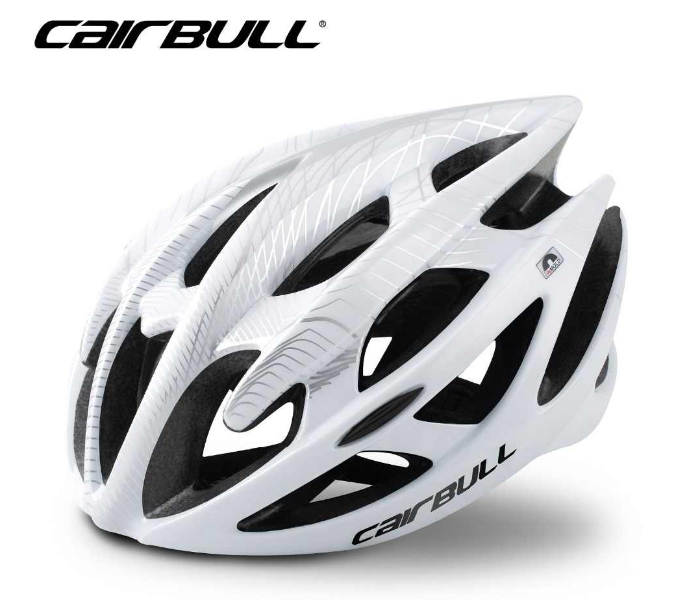 Cairbull Helmet STERLING with Extra Protective Padding Ventilation Medium - Large 58-62cm - White - Zoom Image 1