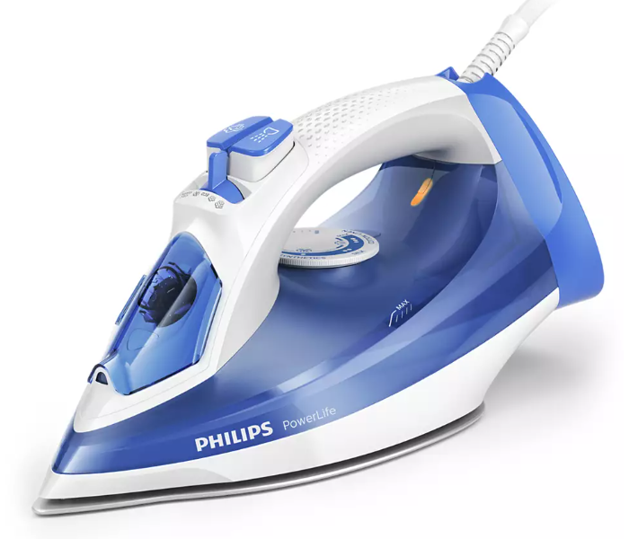 Philips GC2990/26 2300W PowerLife Steam iron - Blue - Zoom Image