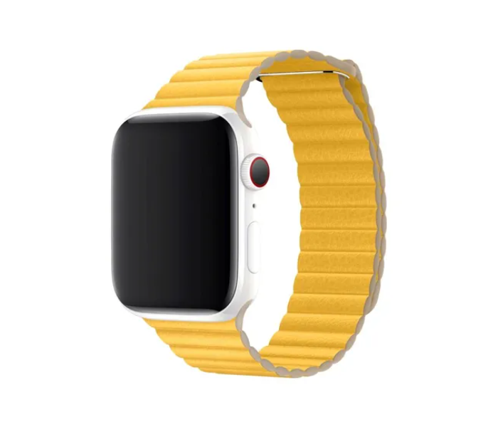 Porodo 44mm Replacement Band for Apple Watch - Yellow - Zoom Image