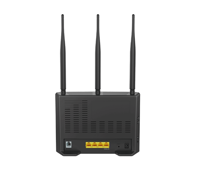 D-Link DL-RT-DSL-2877AL Dual Band 11ac ADSL2 Plus Four Port Wireless Router - Black - Zoom Image 2