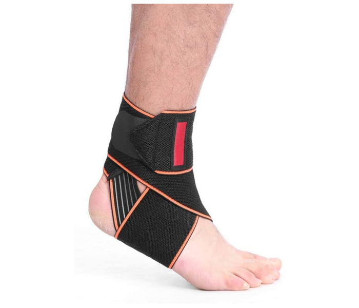 Adjustable Ankle Brace Support - Black - Zoom Image 1