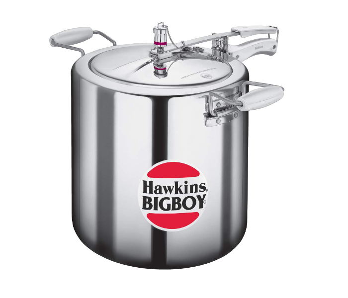 Hawkins HW1022000 22 Litre Bigboy Pressure Cooker - Silver - Zoom Image 1