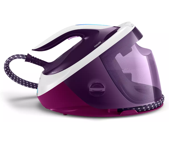 Philips PSG7028/36 2100W PerfectCare 7000 Series Steam Generator Iron - White and Purple - Zoom Image 1