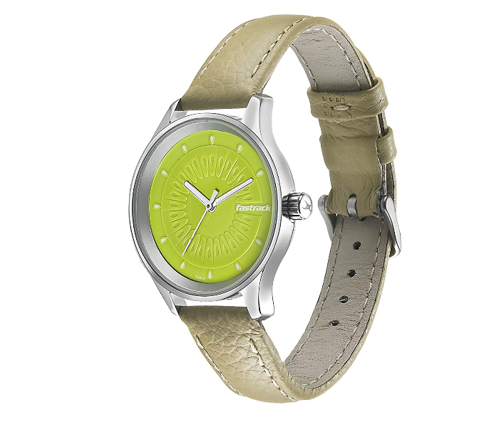 Fastrack 6203SL01 Fastrack Tropical Fruits Analog Green Dial Watch For Women - Green - Zoom Image 2