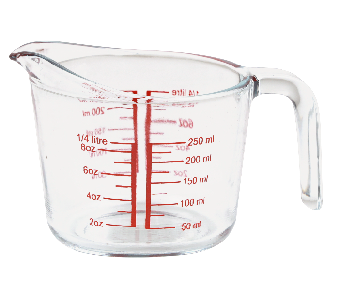 Royalford RF10086 250ML Glass Measuring Cup - Zoom Image 2