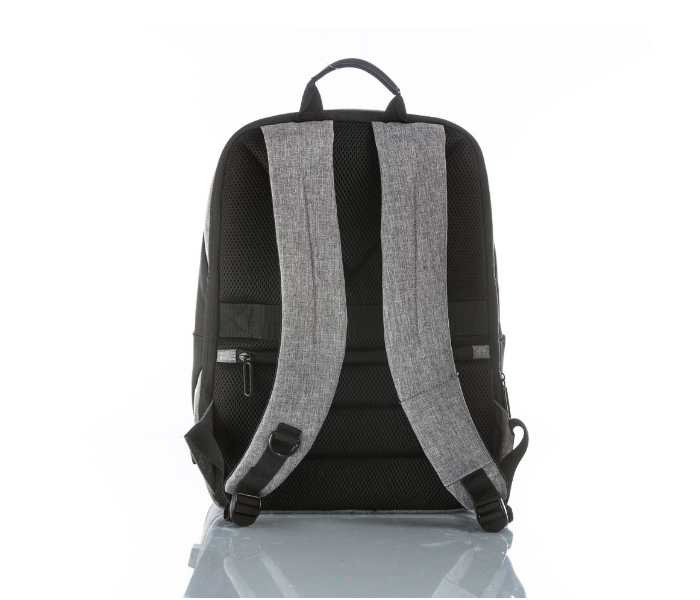 Generic MBXD1017 Stylish and Multi-Function Backpack - Black and Grey - Zoom Image 3