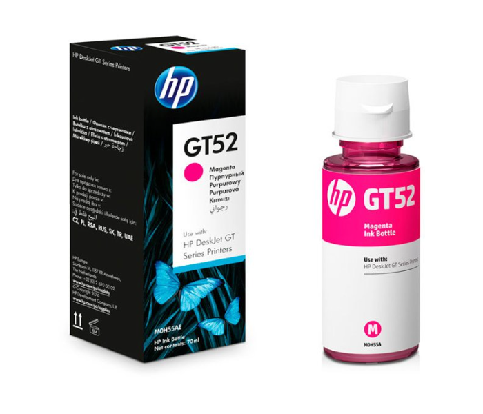 HP M0H55AE GT52 Ink Bottle - Magenta - Zoom Image