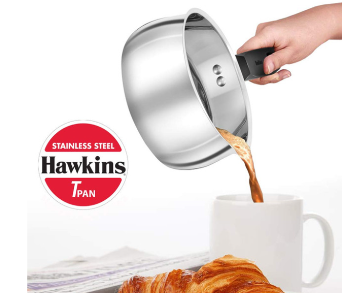 Hawkins Futura HW8005000 1 Litre Stainless Steel T Pan - Silver - Zoom Image 2