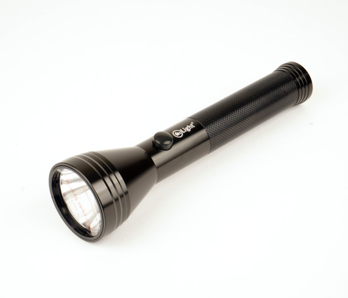 Mr Light MR2310 Metal Alloy Rechargeable LED Flashlight - Black - Zoom Image