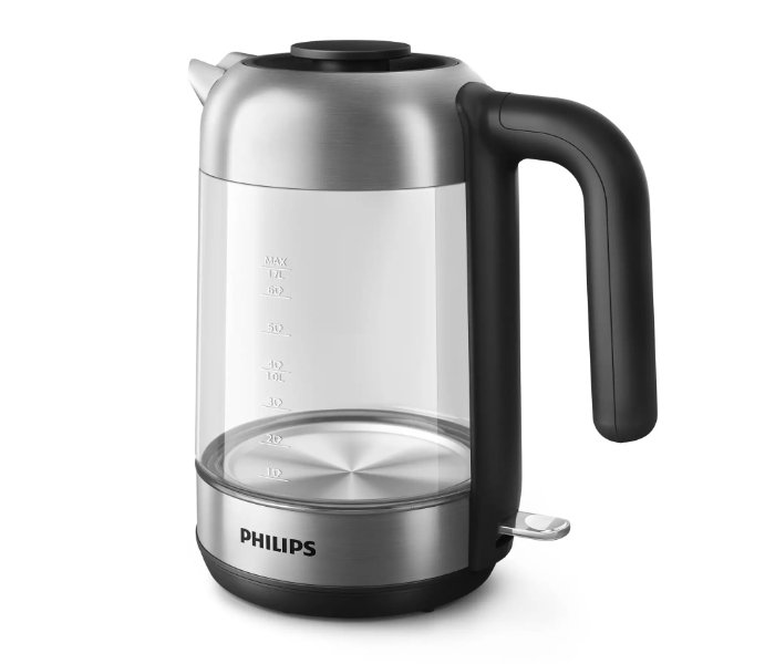 Philips HD9339/81 2200W Series 5000 Glass Kettle - Black and Silver - Zoom Image 2