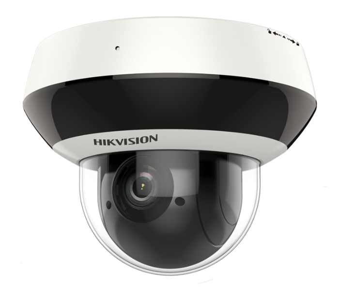 Hikvision DS-2DE2A404IW-DE3/W 2 inch 4 MP 4X Powered by DarkFighter IR Network Speed Dome - Black and White - Zoom Image