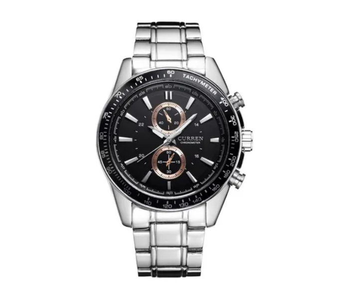 Curren 8010 Water Resistant Chronograph Watch for Men - Zoom Image 1