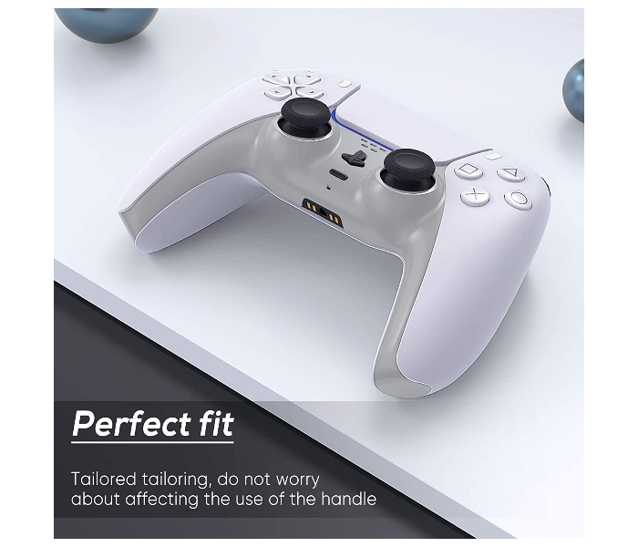 Decoration Shell for PS5 DualSense Wireless Controller - Silver - Zoom Image 2