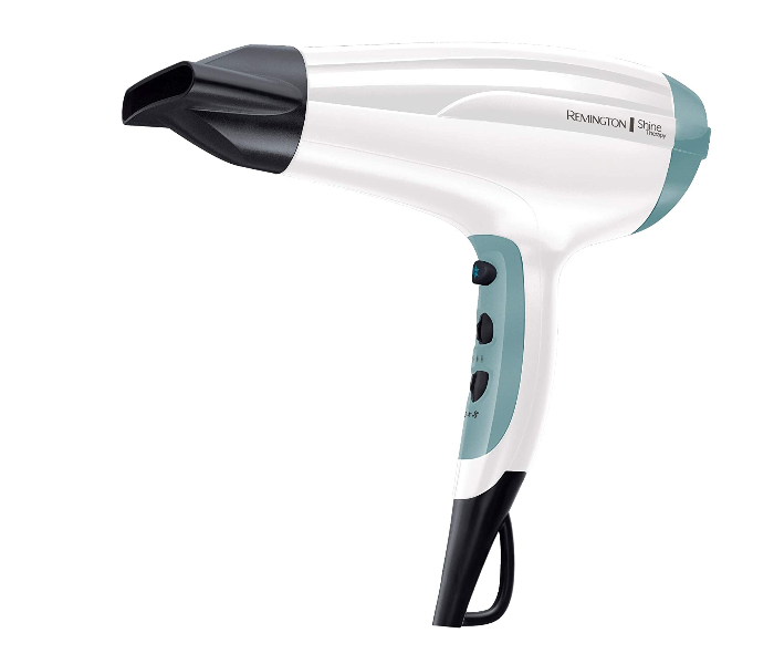 Remington D5216 2300W Shine Therapy Hair Dryer with Power Dry - Black and White - Zoom Image 2