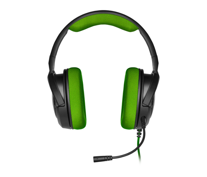 Corsair HS35 Stereo Gaming Headset - Green - Zoom Image 1