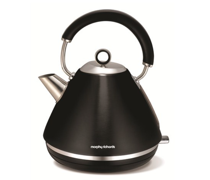 Morphy Richards 102002 1.5 Litre Accents Pyramid Kettle - Black - Zoom Image 1