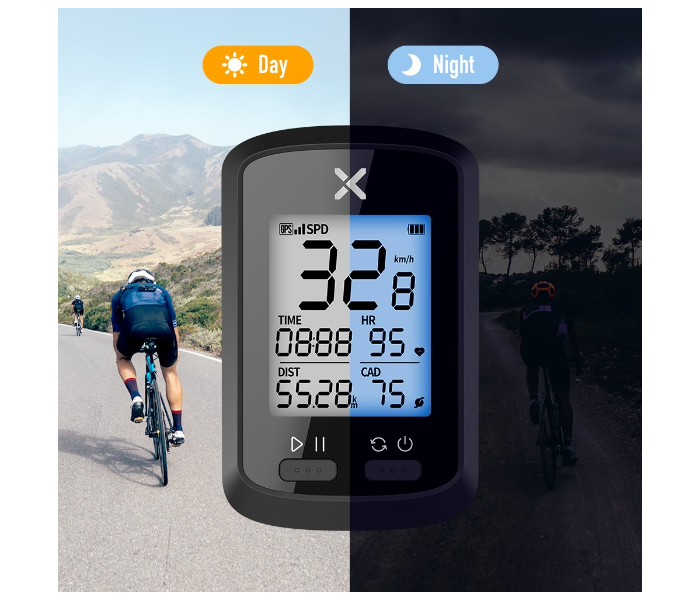 Xoss G Plus Wireless Waterproof Gps Bike Computer Speedometer Compatible With Ant- Sensors -Heart Rate Monitor Or Cadence Sensor Strava Sync - Zoom Image 6