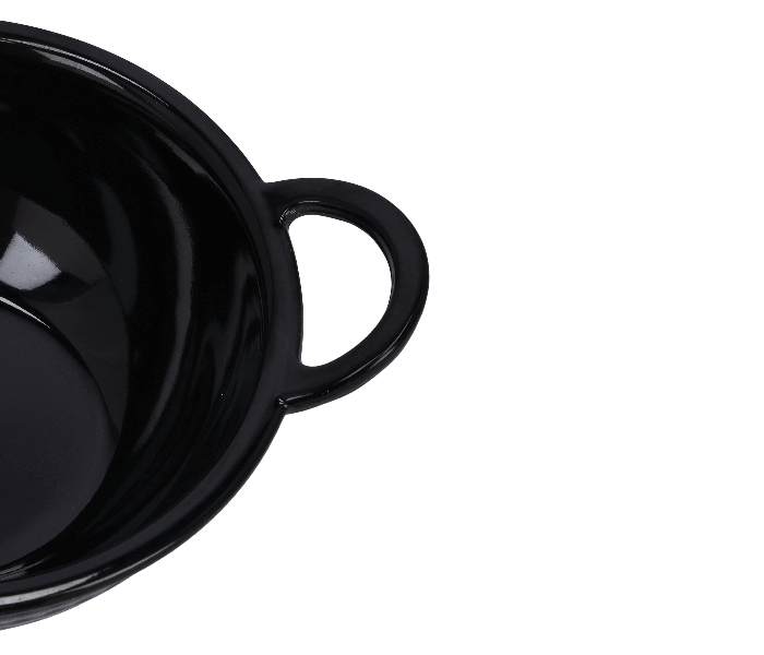 Royalford RF10045 7.9 Inch Melamine Ware Biza Kadhai - Black - Zoom Image 3