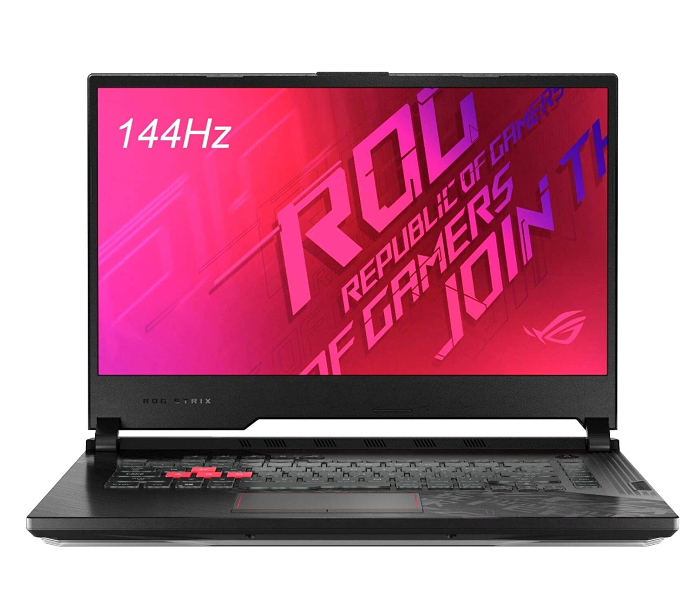 Asus ROG Strix G512 15.6 inch FHD Intel Core i7-10750H 8GB RAM 512GB SSD NVIDIA GeForce GTX 1650Ti Windows 10 Gaming Laptop - Black - Zoom Image 1