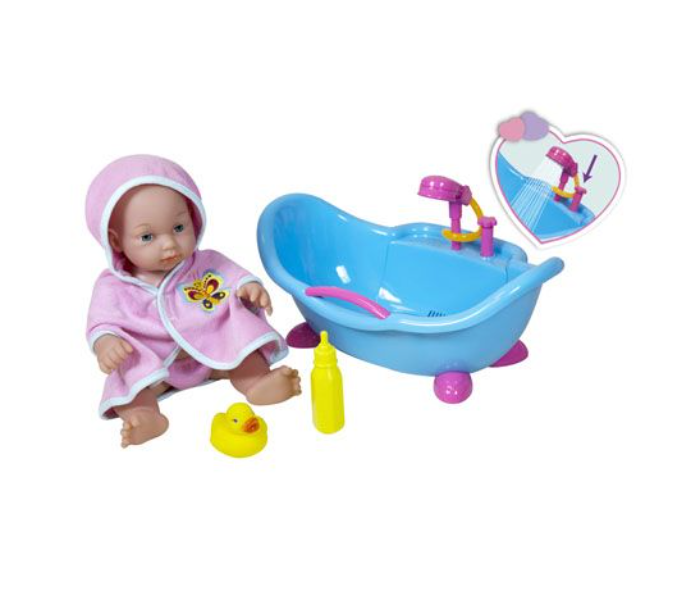 Lissi Doll 71188 30 Cm Bath Baby With Bathtub and Shower Toy for Kids - Zoom Image