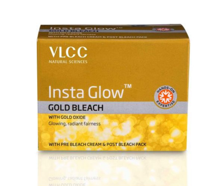 VLCC 30g Insta Glow Gold Bleach - Zoom Image