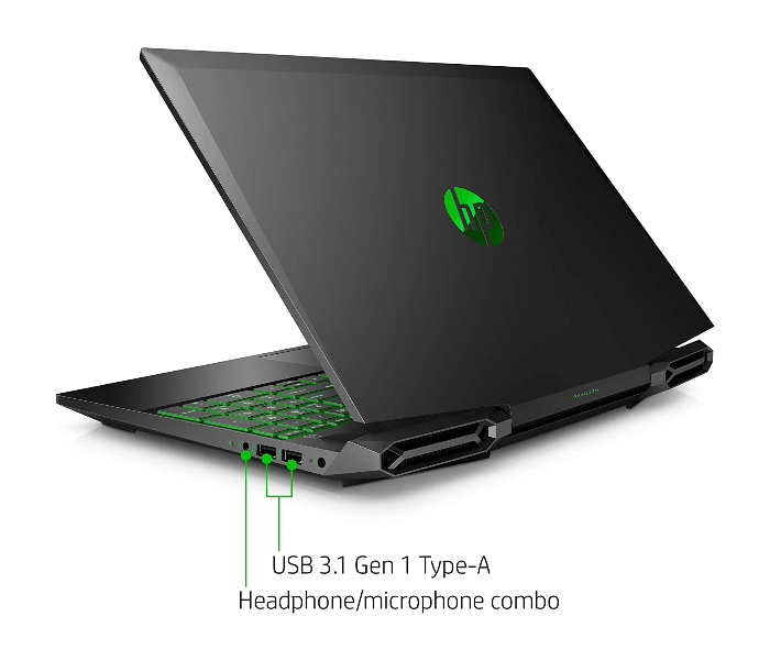 HP Pavilion 15-DK1056 15inch FHD Intel Core i5-10300H 8GB RAM 256GB SSD 4GB NVIDIA GeForce GTX 1650 Windows 10 Gaming Laptop - Black - Zoom Image 3