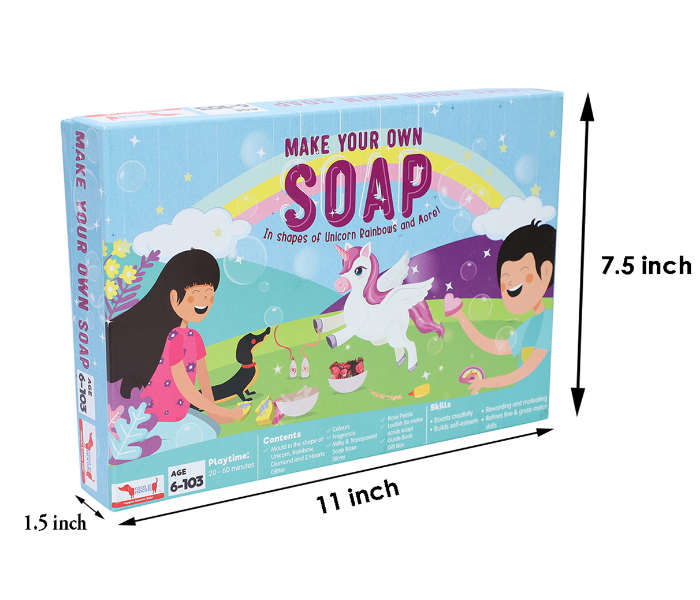 CocoMoco Kids Unicorn Theme Soap Making Kit - Zoom Image 2