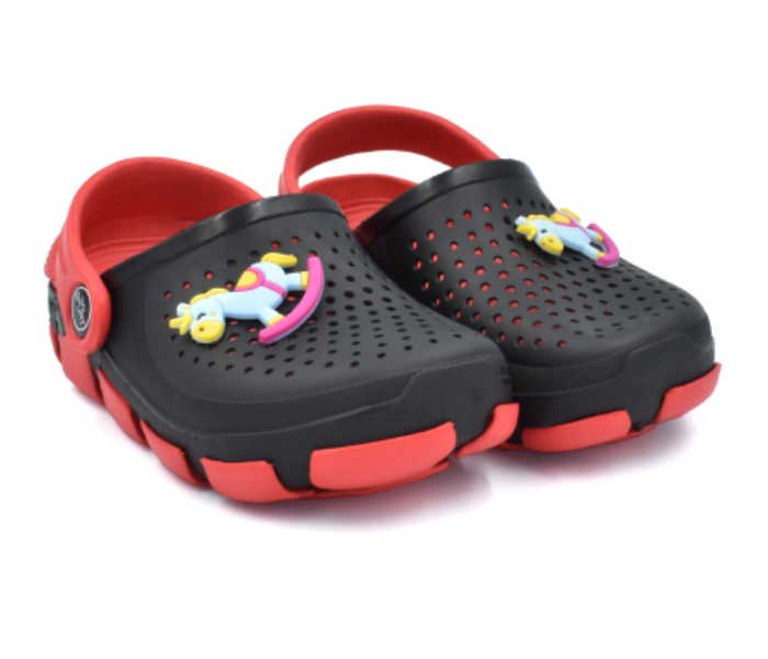 Casual XS10-2 EU20 Children Crocks - Black and Red - Zoom Image 1