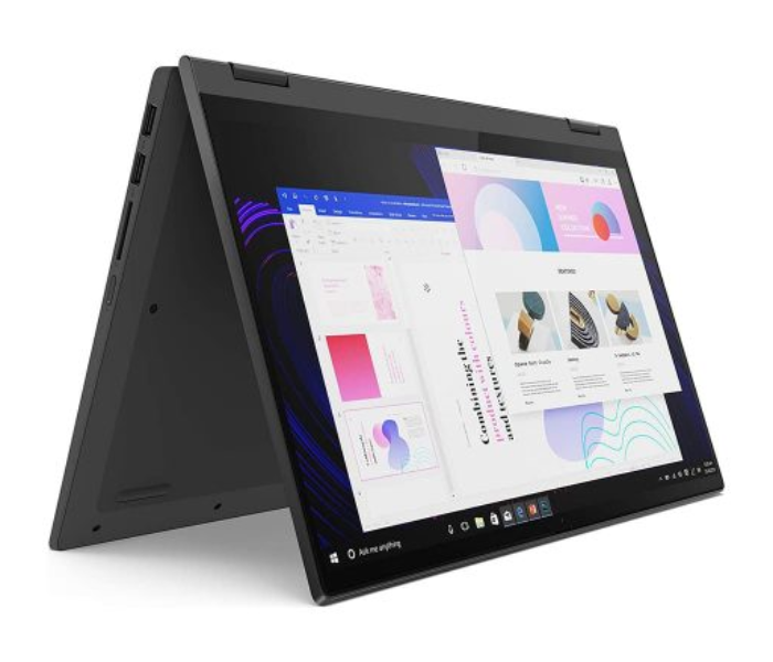 Lenovo Ideapad Flex 5 14ITL05 82HS0082AX 14 Inch FHD Intel Core i7-1165G7 Processor 16GB RAM 512GB SSD 2GB MX450 Graphics Pen MS office 365 - Grey - Zoom Image 4