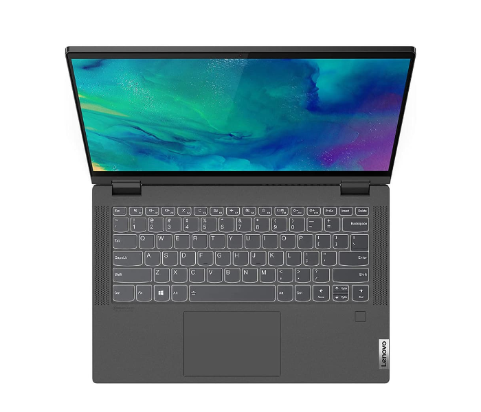 Lenovo Ideapad Flex 5 14ITL05 82HS0082AX 14 Inch FHD Intel Core i7-1165G7 Processor 16GB RAM 512GB SSD 2GB MX450 Graphics Pen MS office 365 - Grey - Zoom Image 1