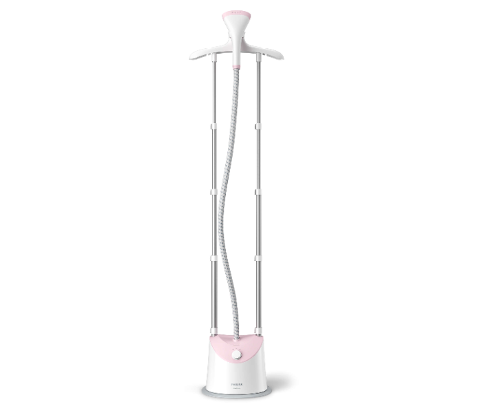 Philips GC485 1800W Easy Touch Stand Steamer - White and Pink - Zoom Image 1