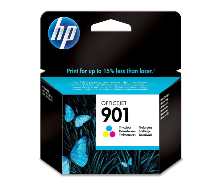 HP CC656AE 901 Tri Color Original Ink Cartridge - Zoom Image