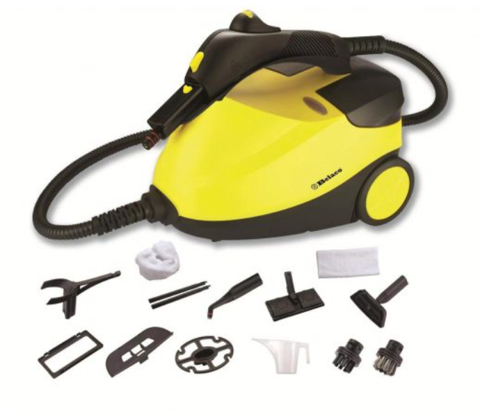 Belaco FSC-092-BEL 2000W Steam Cleaner - Yellow and Black  - Zoom Image 2