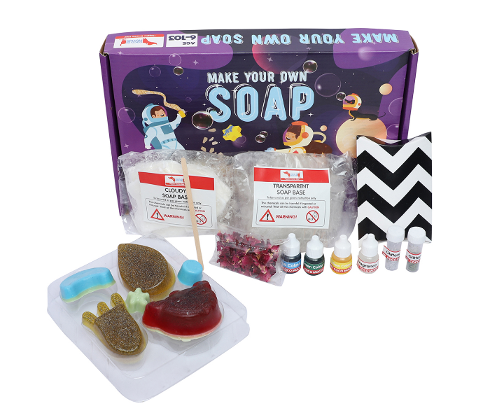 CocoMoco Kids Solar System Space Theme Soap Making Kit - Zoom Image 1