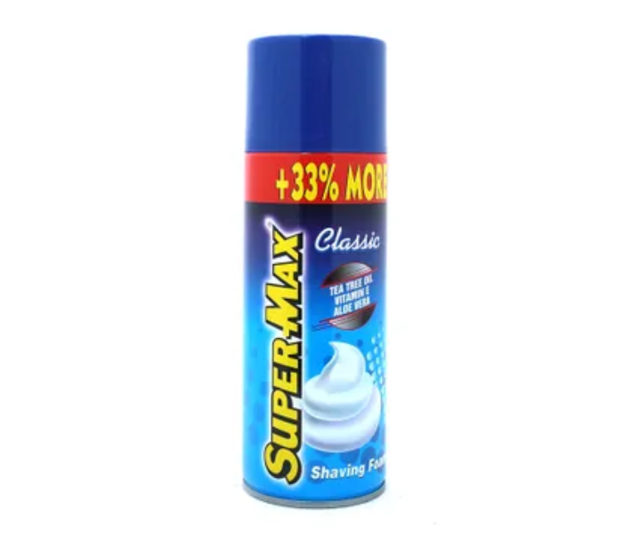 Supermax 400ml Classic Shaving Foam - Zoom Image